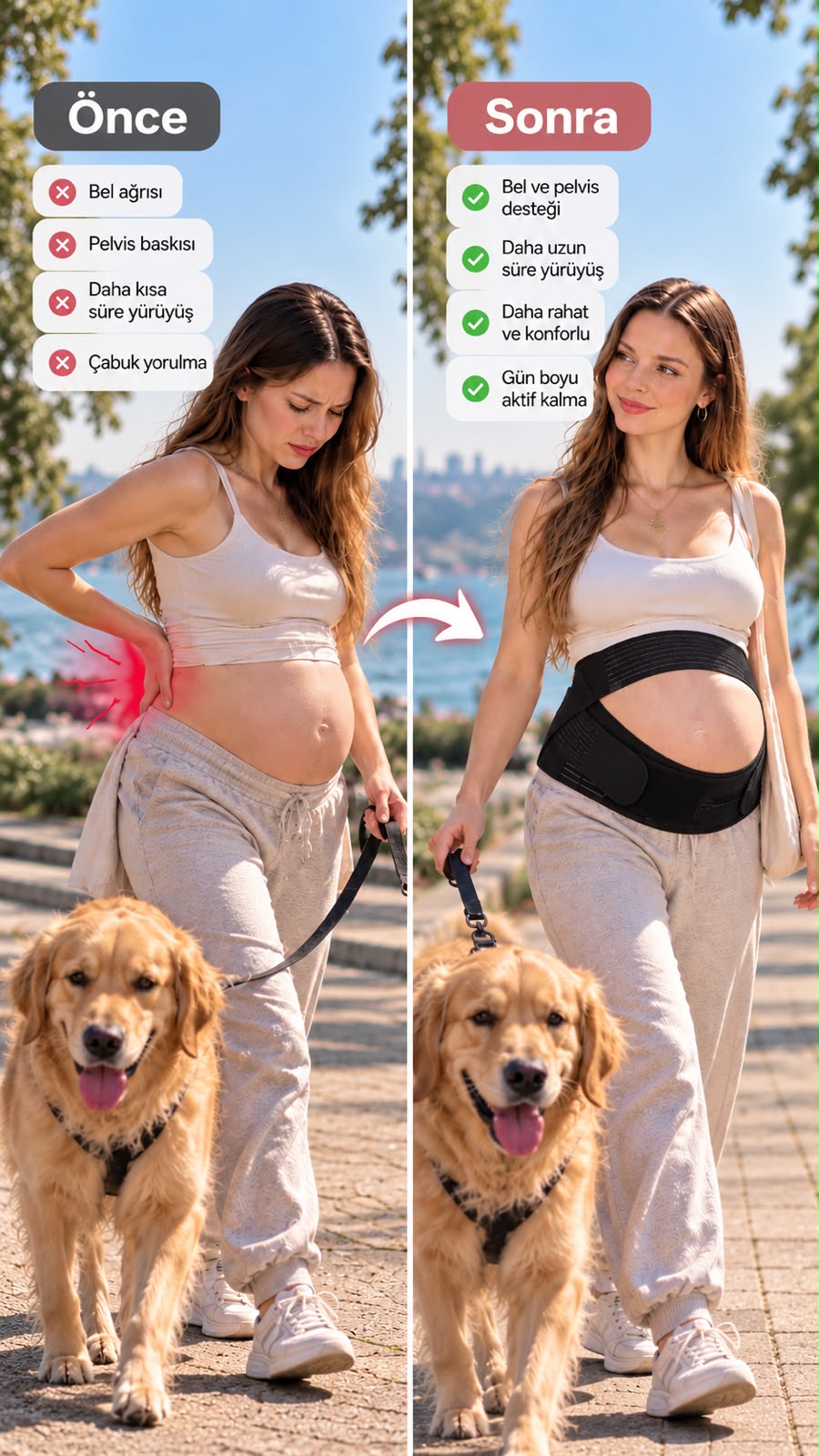 Annelya™ Destekleyici gebelik Bandı